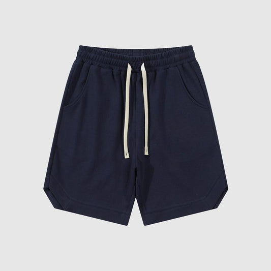 Men's Sport Shorts Cotton Twill Loose Fit Retro Style