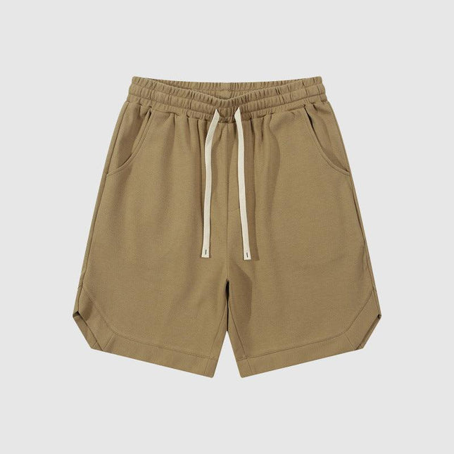 Men's Sport Shorts Cotton Twill Loose Fit Retro Style