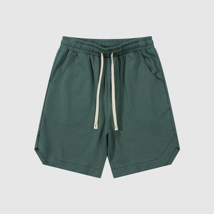 Men's Sport Shorts Cotton Twill Loose Fit Retro Style