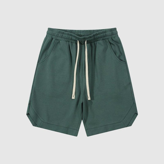 Men's Sport Shorts Cotton Twill Loose Fit Retro Style