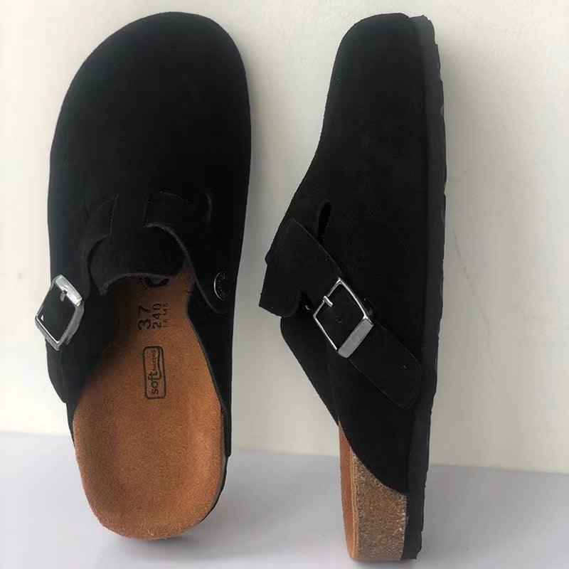 Stylish Unisex Leather Boston Sandals | Comfortable and Durable Footwear for Every Occasion