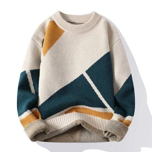 Men's Casual Sweater Classic Style for Autumn/Winter