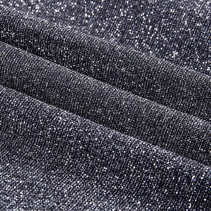 Women's Wide-Leg Trousers Metallic Shimmer
