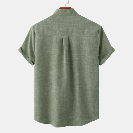 Men's Linen Shirt Casual Style