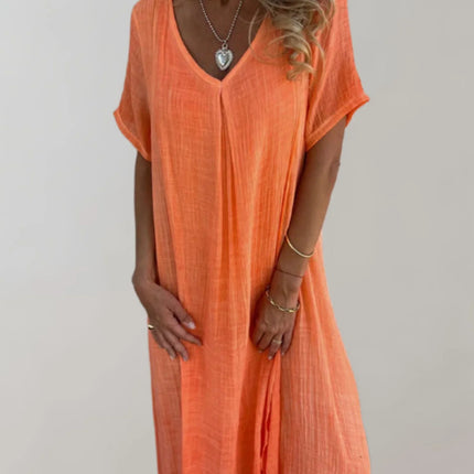 Women's Maxi Summer Dress - Sleeveless Flowy Sundress