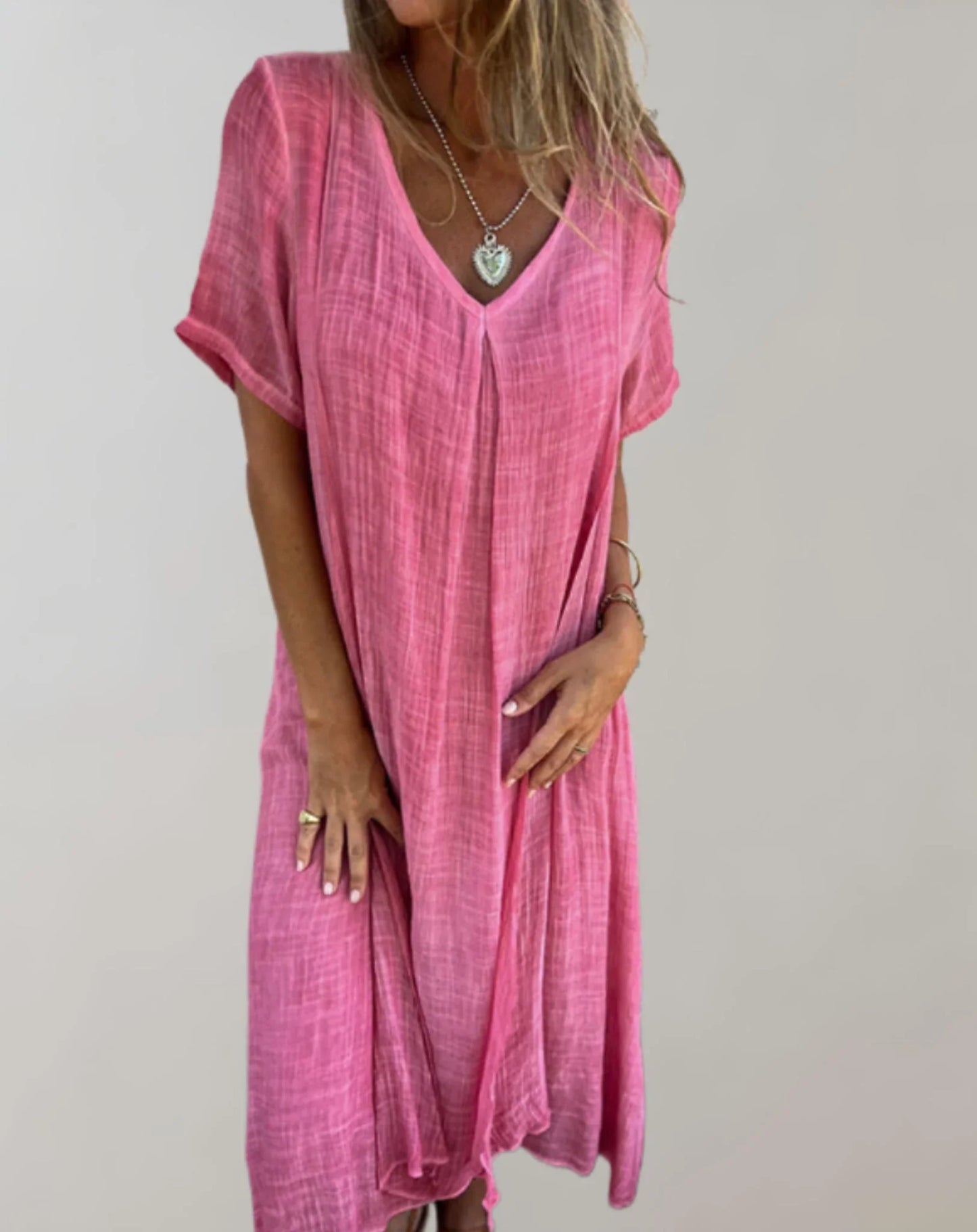 Women's Maxi Summer Dress - Sleeveless Flowy Sundress