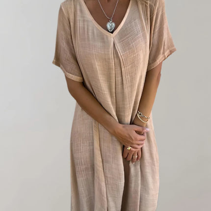 Women's Maxi Summer Dress - Sleeveless Flowy Sundress