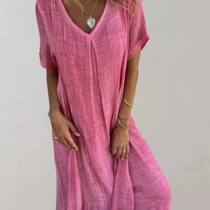 Women's Maxi Summer Dress - Sleeveless Flowy Sundress