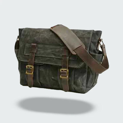 Men's Canvas Messenger Bag