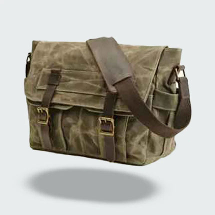 Men's Canvas Messenger Bag