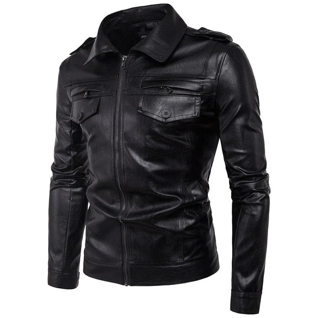 Men’s Windproof Retro Lapel Jacket