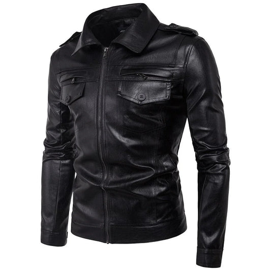 Men’s Windproof Retro Lapel Jacket