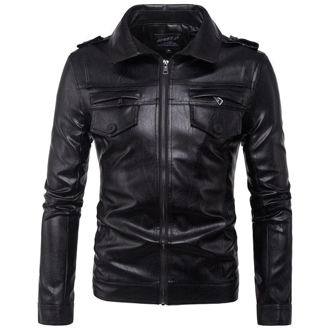 Men’s Windproof Retro Lapel Jacket