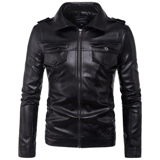Men’s Windproof Retro Lapel Jacket
