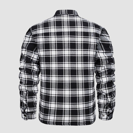 Men's Casual Flannel Shirt Thick Fabric Timeless Style
