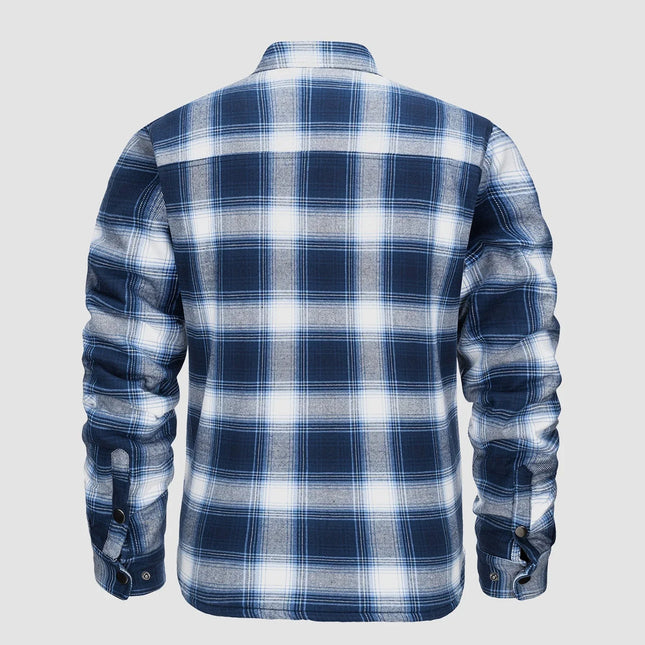 Men's Casual Flannel Shirt Thick Fabric Timeless Style