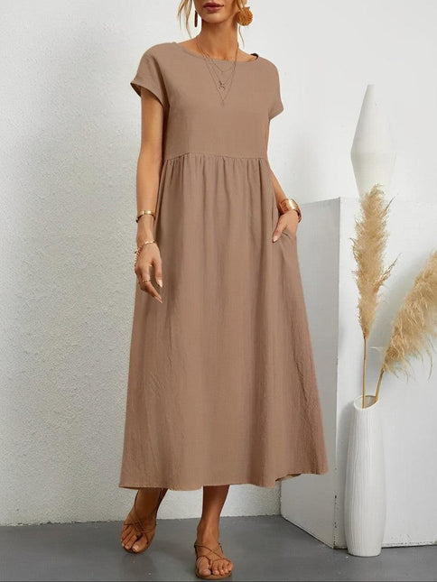Women's Summer Dress Cotton Breathable Comfortable Fit