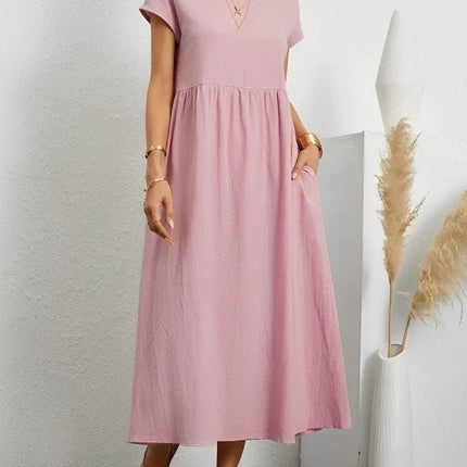 Women's Summer Dress Cotton Breathable Comfortable Fit