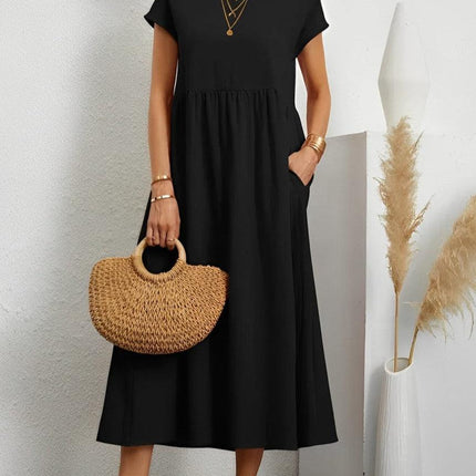 Women's Summer Dress Cotton Breathable Comfortable Fit