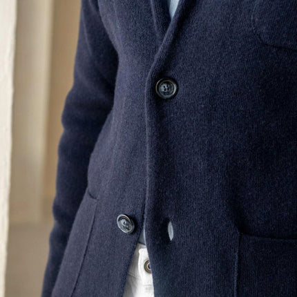 Men's Vintage Cardigan Standard Collar