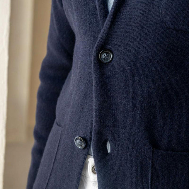Men's Vintage Cardigan Standard Collar