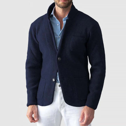 Men's Vintage Cardigan Standard Collar