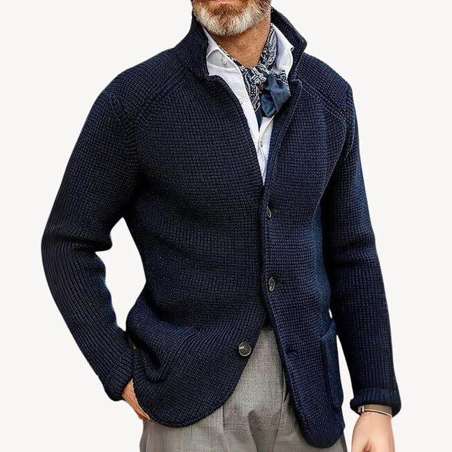 Men's Cardigan Knitted Wool
