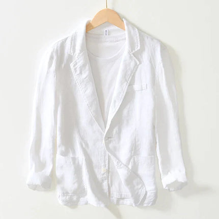 Men's Two-Button Blazer Sleek Style