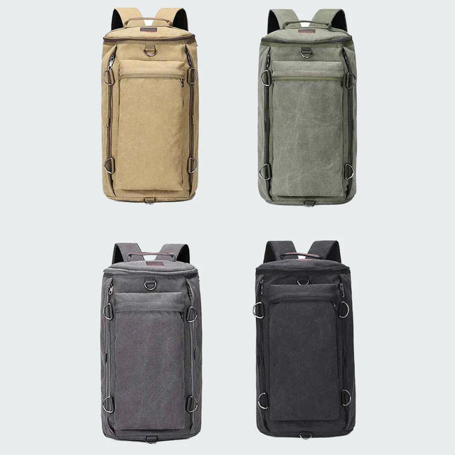 Men's Large Capacity Travel Backpack Durable Fabric