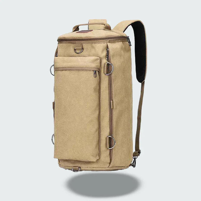 Men's Large Capacity Travel Backpack Durable Fabric