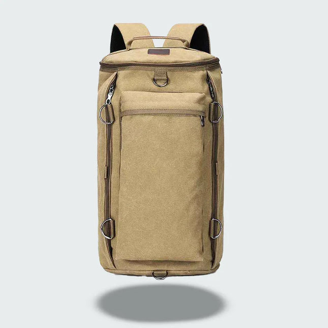 Men's Large Capacity Travel Backpack Durable Fabric