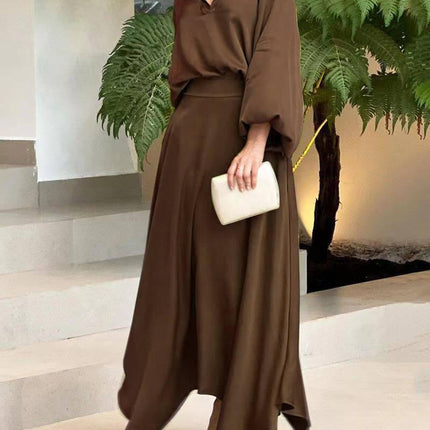 Women's Midi Dress - Breathable Elegant Style