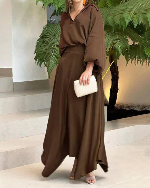 Women's Midi Dress - Breathable Elegant Style