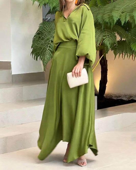 Women's Midi Dress - Breathable Elegant Style