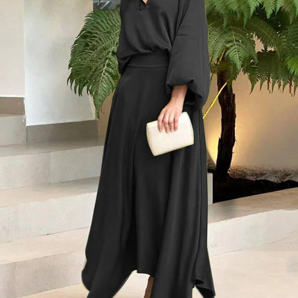 Women's Midi Dress - Breathable Elegant Style