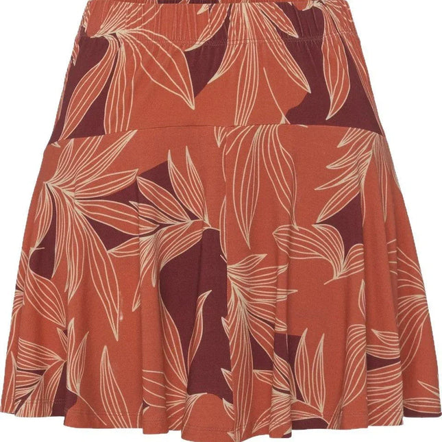 Women's A-Line Skort Breathable Fabric with Inner Shorts and Elastic Waistband