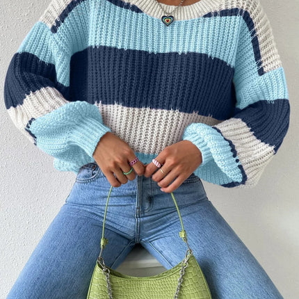 Women's Chunky Knit Oversized Pullover Sweater