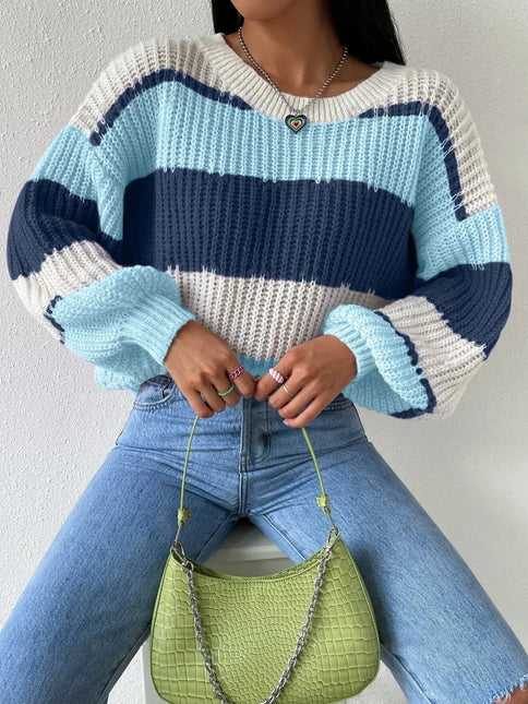 Women's Chunky Knit Oversized Pullover Sweater