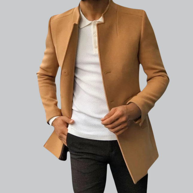 Men's Spring Jacket Wool Blend