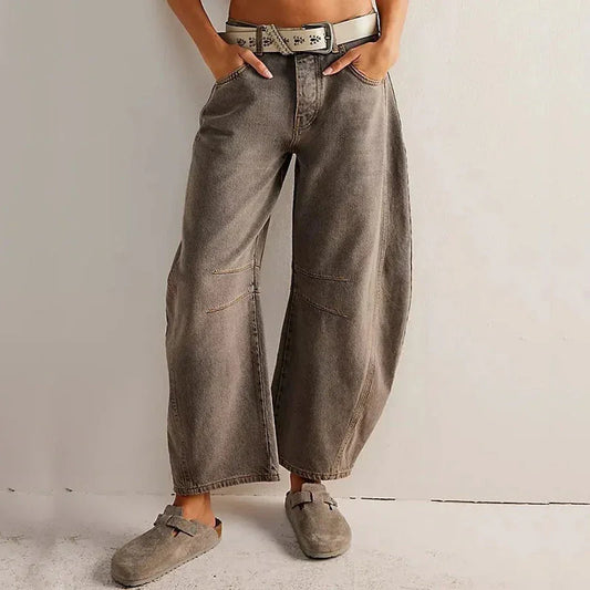 Women's Wide Leg High Waist Jeans