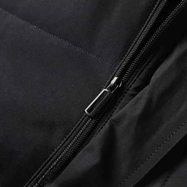 Men's Waterproof Fleece-Lined Winter Jacket