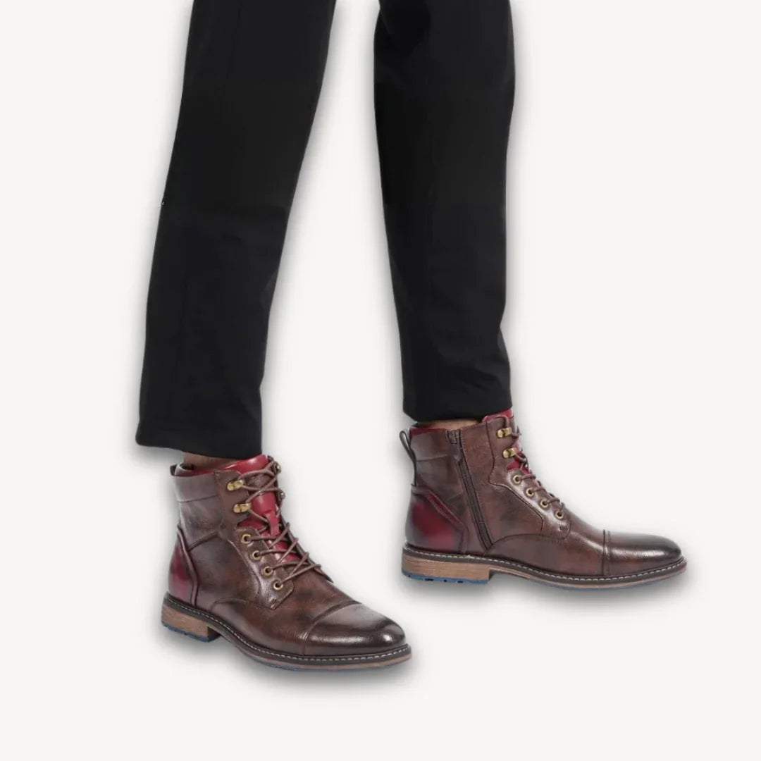 Men's Ankle Boots Leather Casual Fashion