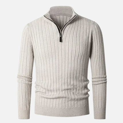 Men's Half-Zip Sweater Knit
