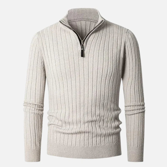Men's Half-Zip Sweater Knit