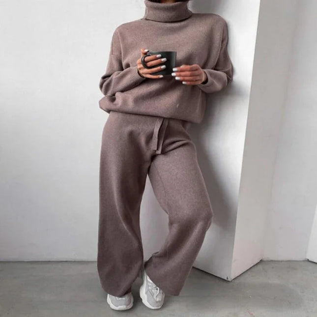 Women's Casual Sweater Set - Elegant Knit for Everyday Wear