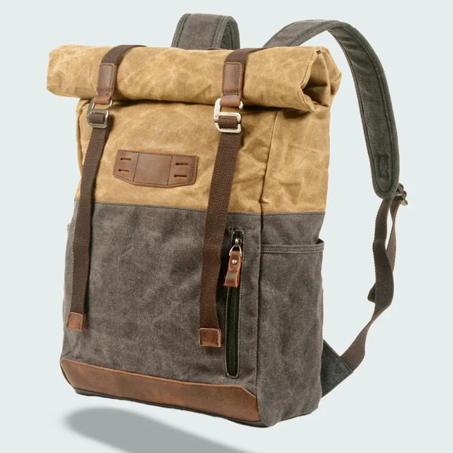 Men's Rolltop Backpack Canvas
