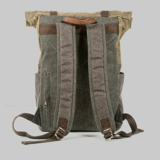 Men's Rolltop Backpack Canvas