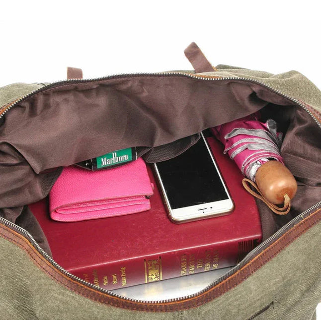 Men's Travel Duffle Bag Canvas