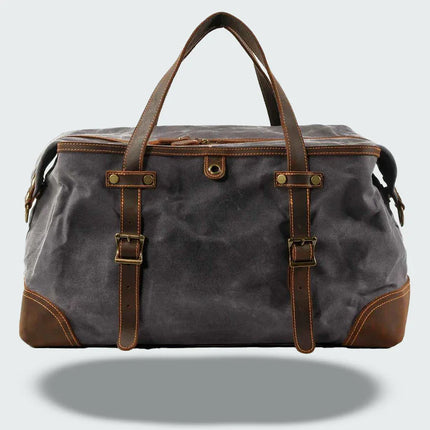 Men's Leather Duffle Bag Sophisticated Design