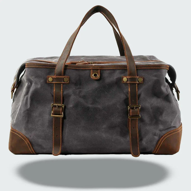 Men's Leather Duffle Bag Sophisticated Design